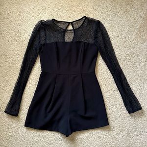 Forever 21 black romper size Medium